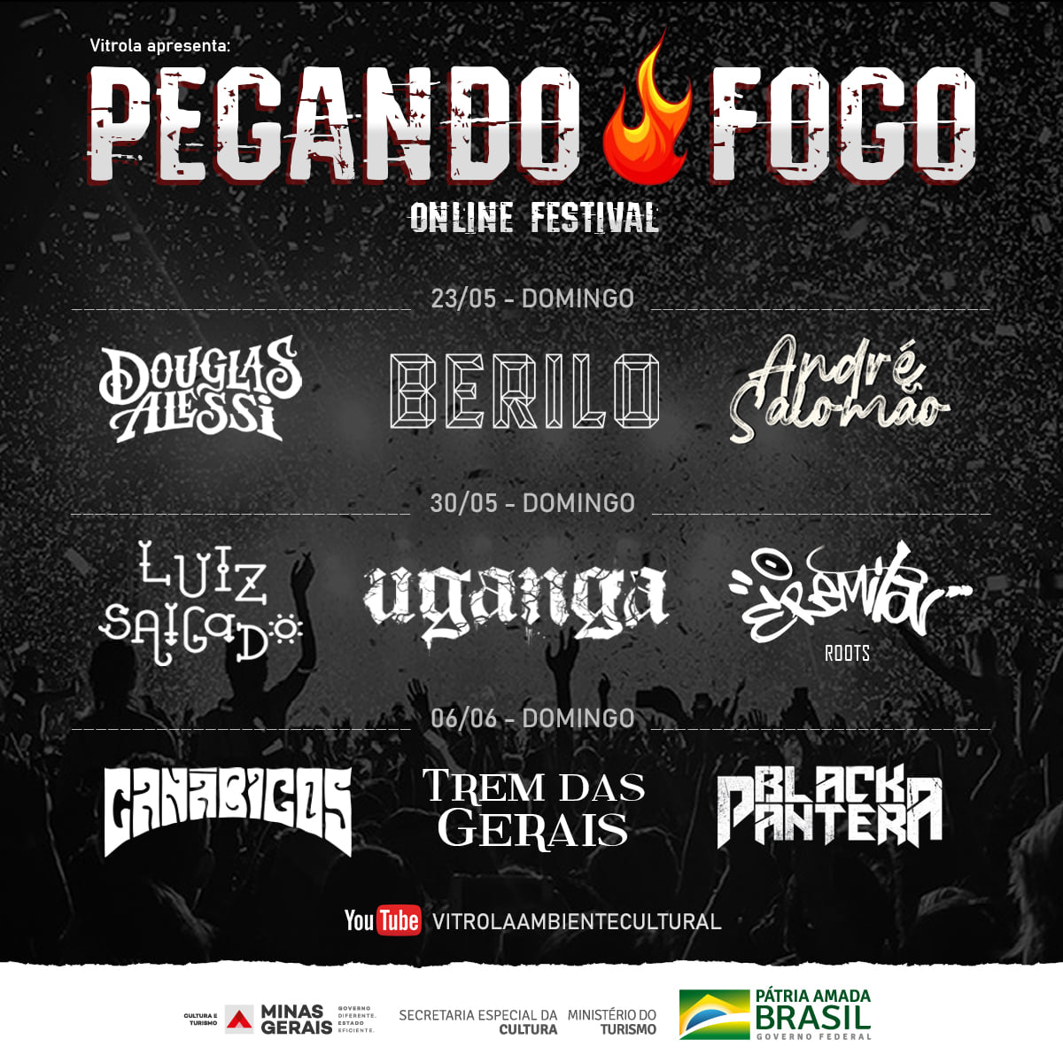 Insanity Records | “Pegando Fogo Online Festival” pretende reunir o que há de mais relevante na cena musical contemporânea do Triângulo Mineiro Insanity Records | “Pegando Fogo Online Festival” pretende reunir o que há de mais relevante na cena musical contemporânea do Triângulo Mineiro