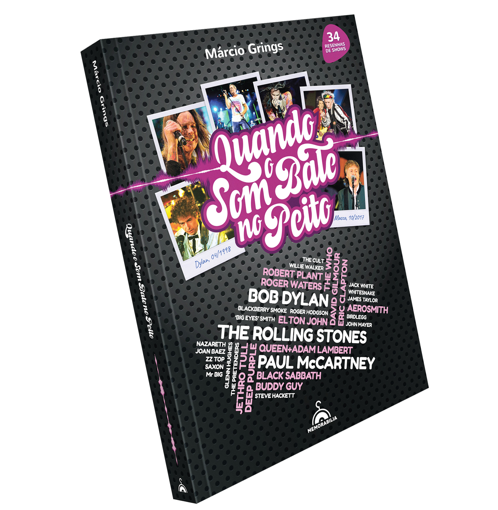 A experiência de um show de rock ao vivo em novo livro de escritor gaúcho