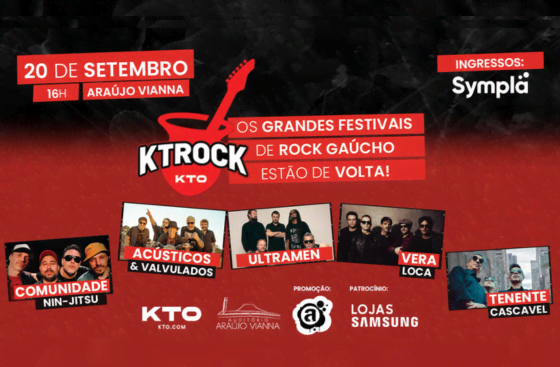 Insanity Records | Auditório Araújo Vianna apresenta KTROCK Insanity Records | Auditório Araújo Vianna apresenta KTROCK