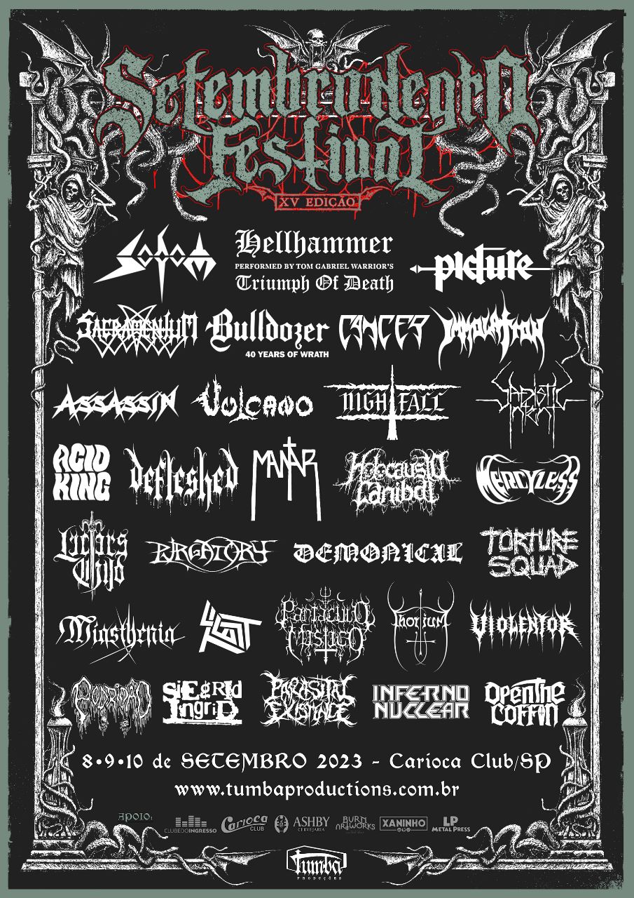 Insanity Records | Setembro Negro Fest XV: Saiba todas as informações do festival que acontece nesta semana Insanity Records | Setembro Negro Fest XV: Saiba todas as informações do festival que acontece nesta semana
