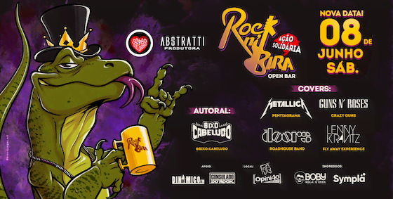 Opinião apresenta Rock n’ Bira Open Bar – Ação Solidária