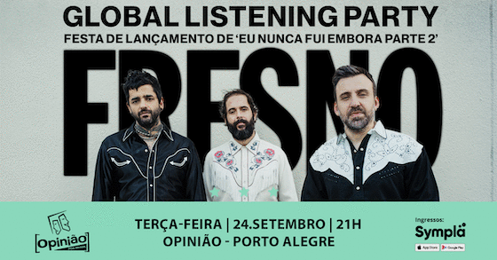 Insanity Records | Fresno Listening Party acontece amanhã no Bar Opinião Insanity Records | Fresno Listening Party acontece amanhã no Bar Opinião