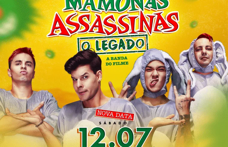 Show Mamonas Assassinas – O Legado é transferido para 12 de julho