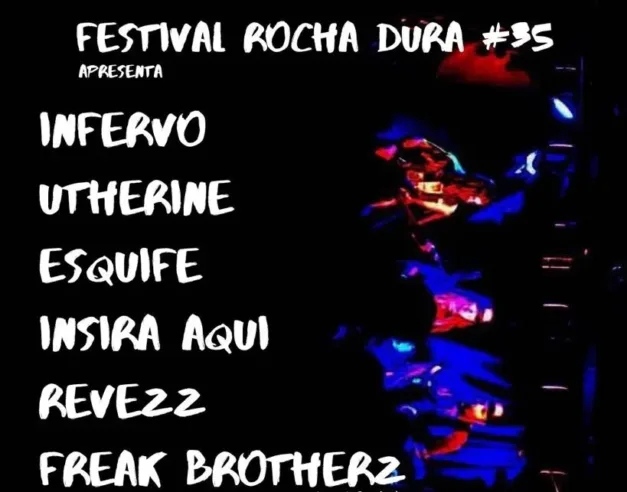 35º Festival Rocha Dura apresenta 6 bandas autorais no Caos Bar em Porto Alegre