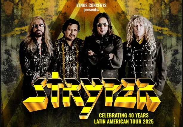 Stryper retorna ao brasil com turnê que celebra 40 anos de historia