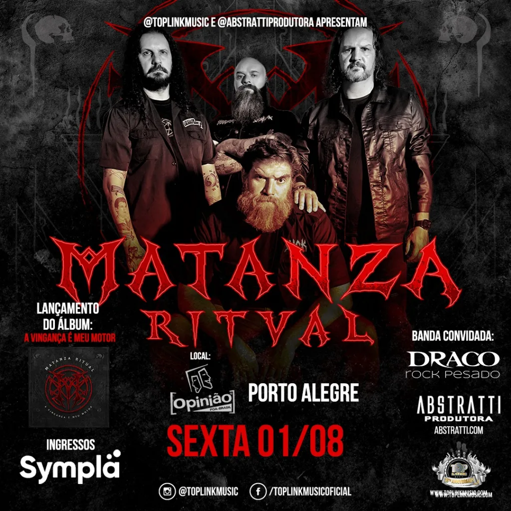 Insanity Records | Matanza Ritual relembra clássicos do Matanza e lança primeiro álbum em Porto Alegre