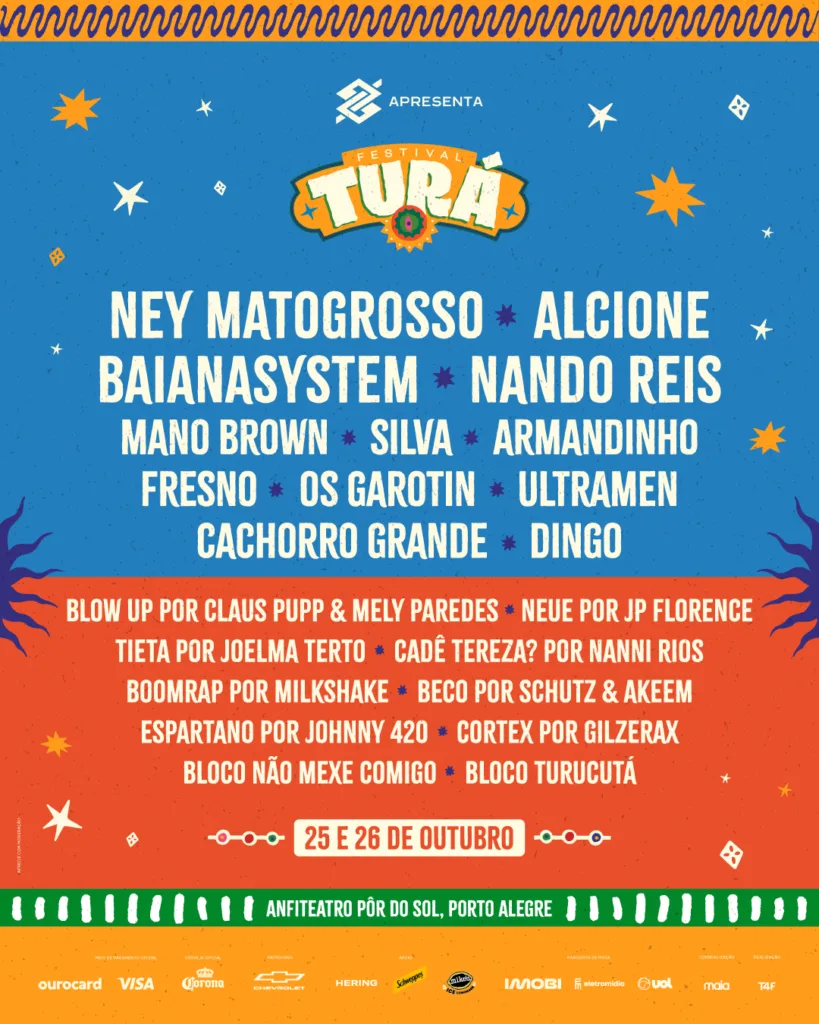 Insanity Records | Festival Turá volta ao Anfiteatro Pôr do Sol em outubro com mais de 20 atrações