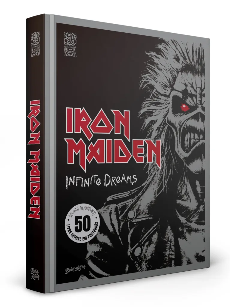 Insanity Records | Livro oficial sobre os 50 anos do Iron Maiden chega ao Brasil