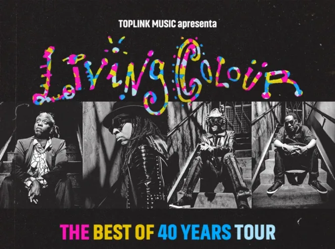 Living Colour celebra 40 anos de história em Porto Alegre dia 26 de fevereiro