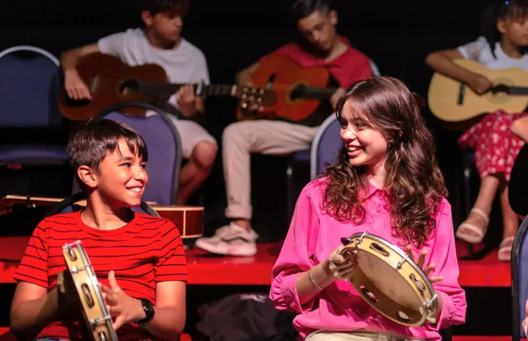 Projeto Gira-Arte abre inscrições para aulas de música, teatro e artes visuais